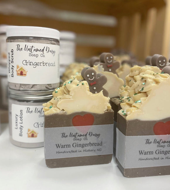 Warm Gingerbread soap bar