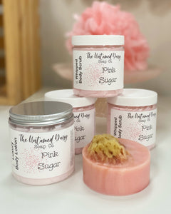 Pink Sugar Sea Sponge soap bar